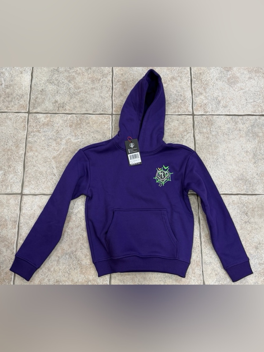 Baseball lifestyle 101 youth spooky szn hoodie - youth small